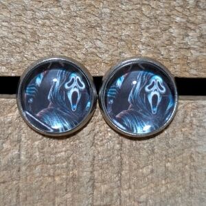 💟 Ghostface Stud Earrings